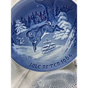 BING‎ & GRONDAHL Christmas Collectors Plates -1964 Collectors Beautiful